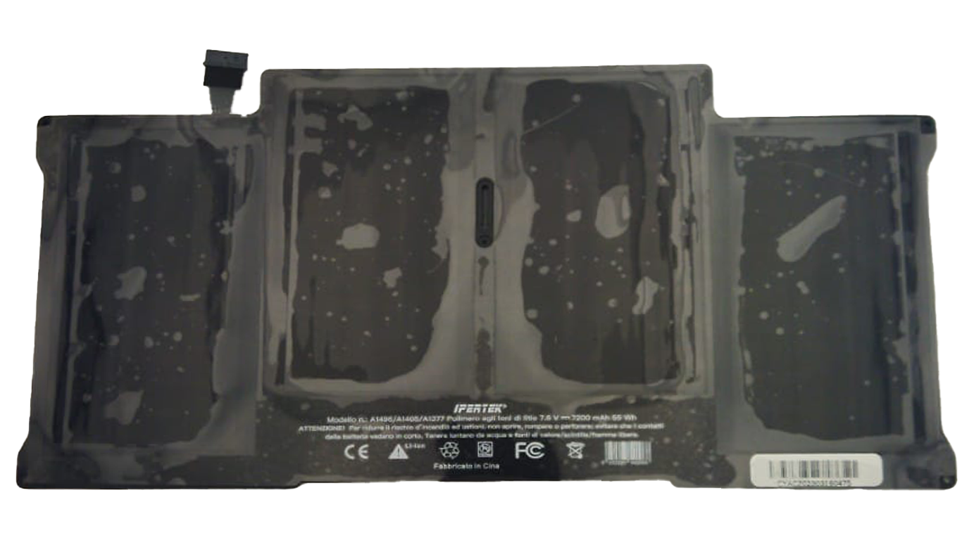 Batteria per MacBook Air 13, modello A1405, compatibile con A1369, A1377, A1496, A1466